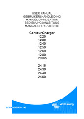 Victron energy Centaur Charger 12/40 Bedienungsanleitung