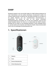 Reolink D340P Bedienungsanleitung