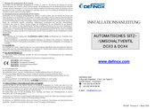 Definox DCX3 Installationsanleitung
