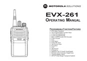 Motorola solutions EVX-261 Bedienungsanleitung