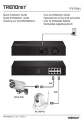 TRENDnet TPE-T80H Anleitung Zur Schnellinstallation