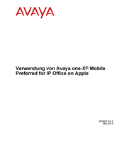 Avaya one-X Verwendung