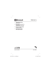 EINHELL 45.135.01 Originalbetriebsanleitung