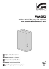 Videotec WASEX Bedienungslanleitung