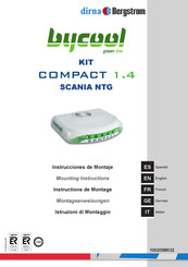 dirna Bergstrom bycool green line COMPACT 1.4 Montageanweisungen