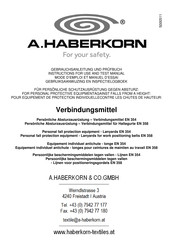 A.HABERKORN 800091 Gebrauchsanleitung Und Prüfbuch