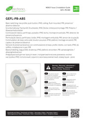 CP Electronics GEFL-PB-ABS Bedienungsanleitung