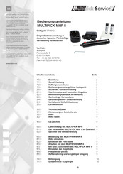 Multipick MHP II Bedienungsanleitung