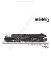 Märklin 37154 Bedienungsanleitung