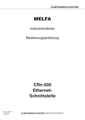 Mitsubishi Electric MELFA Bedienungsanleitung