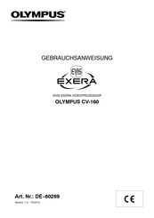 Olympus EVIS EXERA CV-160 Gebrauchsanweisung