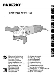 Hikoki G 12SR4 Bedienungsanleitung