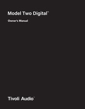 Tivoli Audio Model Two Bedienungsanleitung