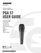 Shure PGA57 Bedienungsanleitung