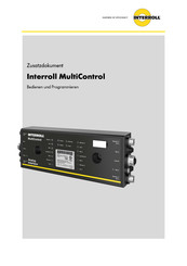 Interroll MultiControl Bedienen Und Programmieren