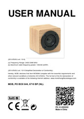 MOB MO9084 Bedienungsanleitung