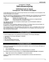 Conceptronic C150UAND Bedienungsanleitung