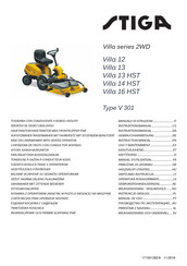 Stiga V 301 Gebrauchsanweisung