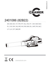 Cramer 82B22 Bedienungsanleitung