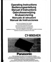 Panasonic CY-M9054EN Bedienungsanleitung