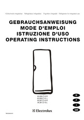 Electrolux IK 205 Z 10 RE Gebrauchsanweisung