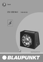 Blaupunkt GTb 1200 Mk II Bedienungsanleitung
