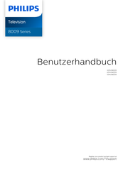 Philips 8009 Serie Benutzerhandbuch