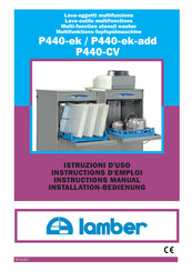 lamber P440-ek Installation Bedienung