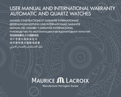 Maurice Lacroix ML113 Bedienungsanleitung