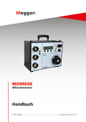 Megger MOM690 Handbuch