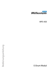 thomann Millenium MPS-450 Bedienungsanleitung