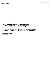 Ricoh ScanSnap iX1600 Handbuch