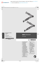 Bosch GAM Professional 220 Originalbetriebsanleitung