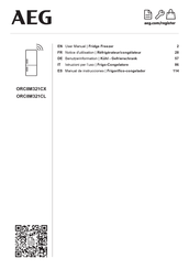AEG ORC8M321CL Benutzerinformation