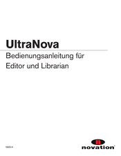 Novation UltraNova Bedienungsanleitung