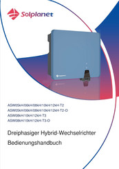 Solplanet ASW08kH-T3 Bedienungshandbuch