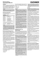 EUCHNER CMS-E-FR Betriebsanleitung