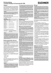 EUCHNER CMS-M-BH Betriebsanleitung