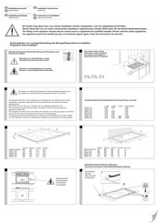 Atag HI06471E Installationsanleitung