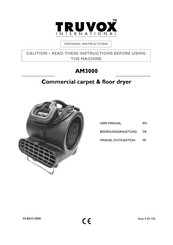 Truvox International Air Mover 3000 Bedienungsanleitung