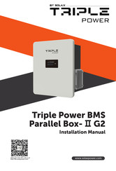 Solax Triple Power BMS Parallel Box-II G2 Installationsanleitung