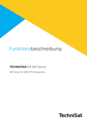 TechniSat TECHNISTAR K4 ISIO Funktionsbeschreibung