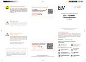 Elv ELV-LW-SPM Installations- Und Kurzanleitung