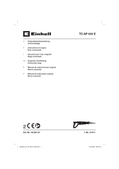 EINHELL TC-AP 690 E Originalbetriebsanleitung