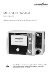 Weinmann MEDUVENT Standard Gebrauchsanweisung