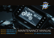 MV Agusta BRUTALE 1000 RR 2021 Wartungsanleitung