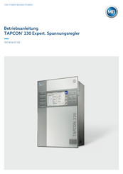 Maschinenfabrik Reinhausen TAPCON 230 expert Betriebsanleitung