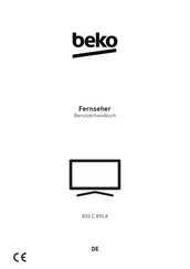 Beko B55 C 890 A Benutzerhandbuch
