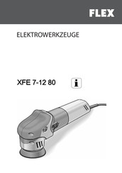 Flex XFE 7-12 80 Originalbetriebsanleitung
