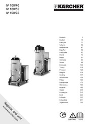 Kärcher IV 100/55 Bedienungsanleitung